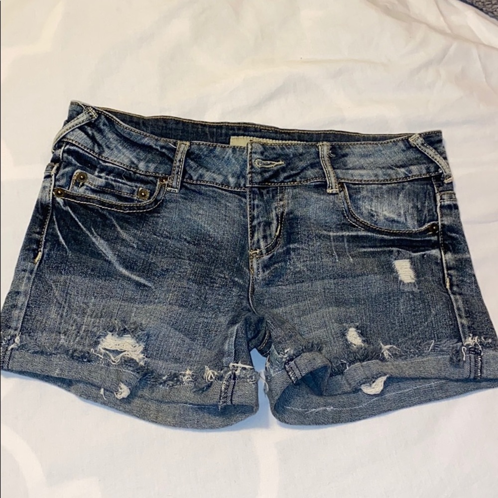 Wet seal jean shorts